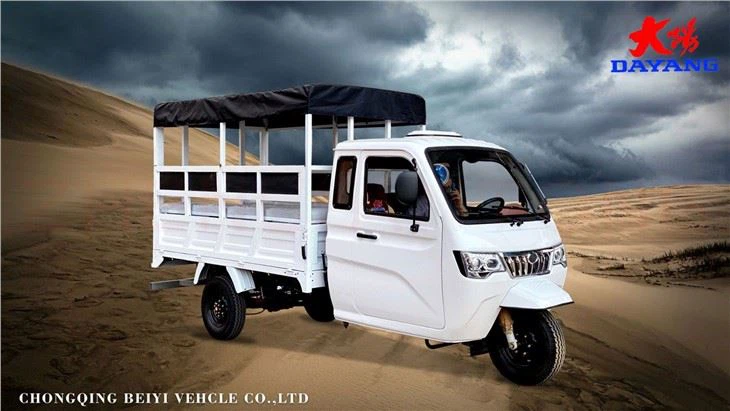 enclosed 3 wheel cargo motorcycle custom
